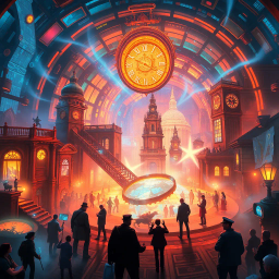 ChronoClash: Whose Time Is It Anyway? - Text-based game