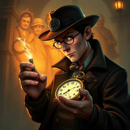 ChronoConundrum: Who's Tickin' Time? - Text-based game