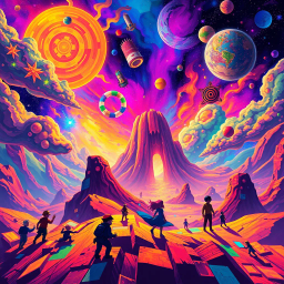 Spectrum Wars: Which Dimension Is It Anyway? - Text-based game