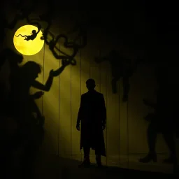 Whose Shadow Is It Anyway? - Text-based game
