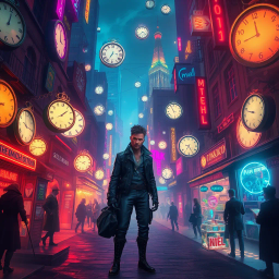 ChronoKarma: Whose Time Is It Anyway? - Text-based game