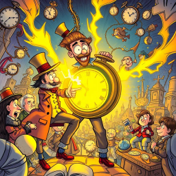 Chrono Clash: Whose Time Is It Anyway? - Text-based game