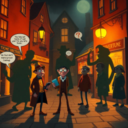 Whose Shadow Is This, Anyway? - Text-based game