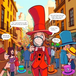 Whose Hat Is It Anyway? - Text-based game