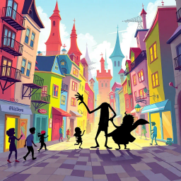 Whose Shadow Is It Anyway? - Text-based game