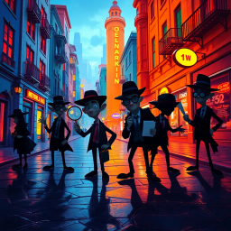 Whose Shadow is it Anyway? - Text-based game