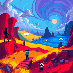 Spectrum Wars: Whose Dimension Is It Anyway? - Text-based game