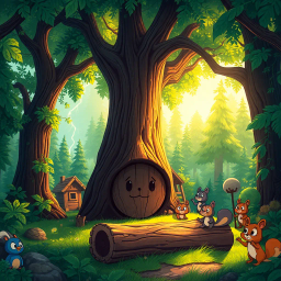 Log Jam: Wood You Believe It? - Text-based game