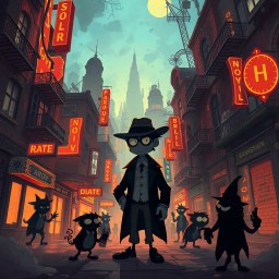 Whose Shadows Are These? - Text-based game