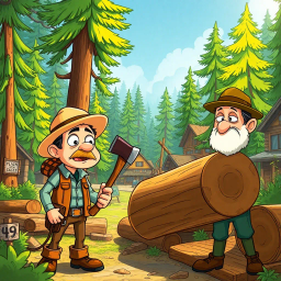 Whose Logs Are These, Anyway? - Text-based game