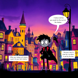 Whose Shadow Is It Anyway? - Text-based game