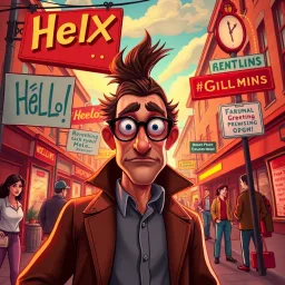 Whose Hellos Are These, Anyway? - Text-based game