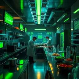 Binary Kitchen Clean-Up - Text-based game
