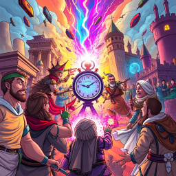 ChronoClash: Whose Time is It Anyway? - Text-based game