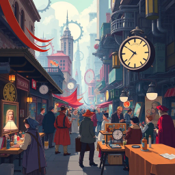 Chrono Clash: Whose Time Is It Anyway? - Text-based game