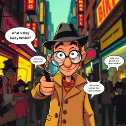 Guess Who? The Untold Stories - Text-based game