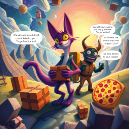 Spectrum Wars: Which Dimension Is It Anyway? - Text-based game