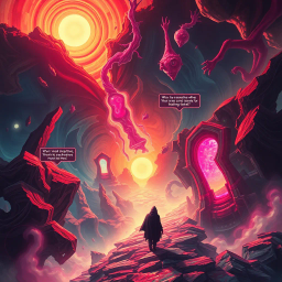 Spectrum Wars: Which Dimension Is It Anyway? - Text-based game