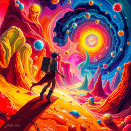 Spectrum Wars: Which Dimension is it Anyway? - Text-based game