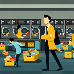 The Laundry Hustle - Text-based game