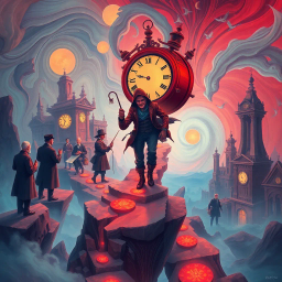 ChronoCrack: Whose Time Is It Anyway? - Text-based game