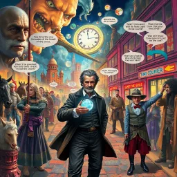 Chronochaos: Whose Time Is It Anyway? - Text-based game