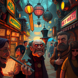 MetaQuest: Whose Adventure is it Anyway? - Text-based game