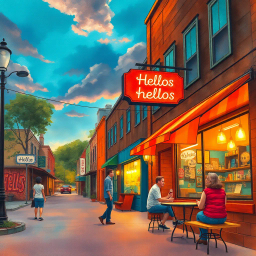 Whose Hellos Are These, Anyway? - Text-based game