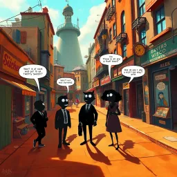 Whose Shadow is it Anyway? - Text-based game