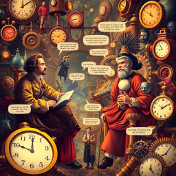Chrono Clash: Whose Time Is It Anyway? - Text-based game