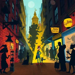 Whose Shadow is it Anyway? - Text-based game