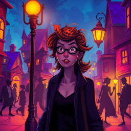 Mystery/Dramedy text games
