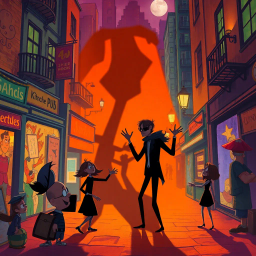 Whose Shadow is It Anyway? - Text-based game
