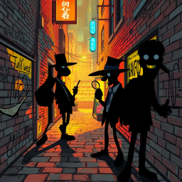 Whose Shadow Is It Anyway? - Text-based game