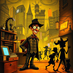 Whose Shadow is This, Anyway? - Text-based game