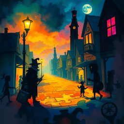 Whose Shadow Is It Anyway? - Text-based game