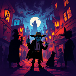 Whose Shadow Is It Anyway? - Text-based game