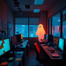 Ghosted Connections - Text-based game