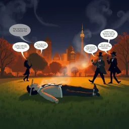 Whose Shadow Is It Anyway? - Text-based game