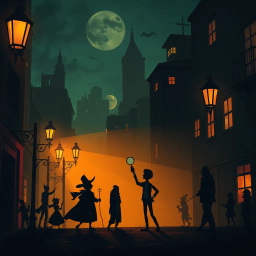Whose Shadow Is It Anyway? - Text-based game