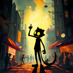 Whose Shadow Is It Anyway? - Text-based game