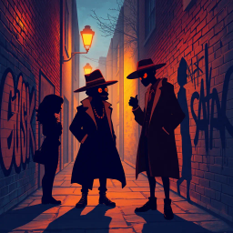 Whose Shadow Is It Anyway? - Text-based game