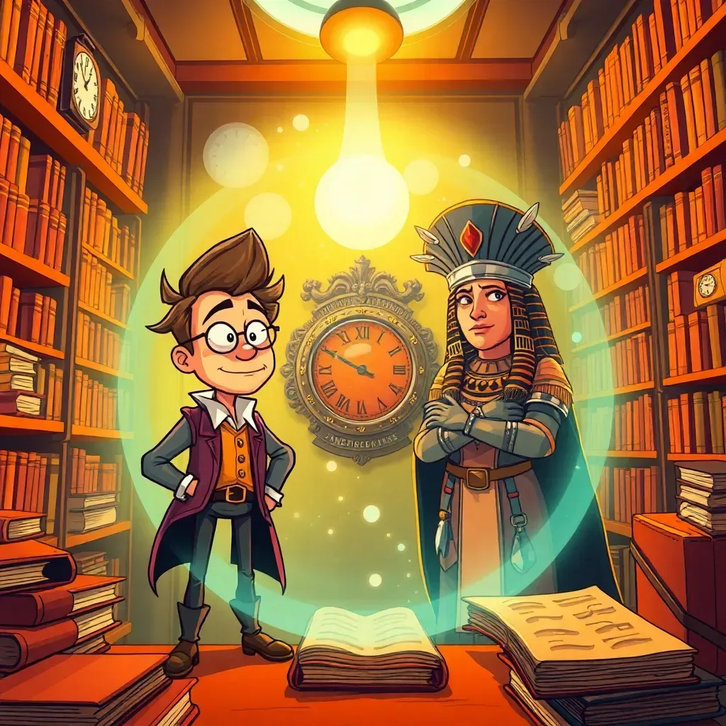 Chrono Chums: Who's There?