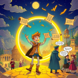 Chrono Chums: Who's There? - Text-based game