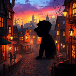 Whose Shadow Is It Anyway? - Text-based game