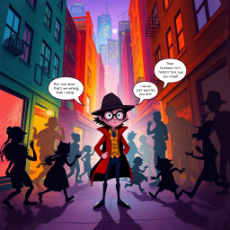Whose Shadow is it Anyway? - Text-based game