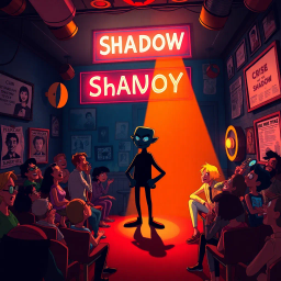 Whose Shadow Is It Anyway? - Text-based game