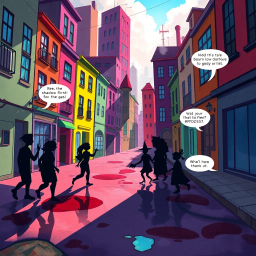 Whose Shadow Is It Anyway? - Text-based game