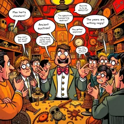 Relic Rumble: Whose Is It Anyway? - Text-based game