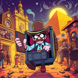 Chrono Clash: Whose Time Is It Anyway? - Text-based game